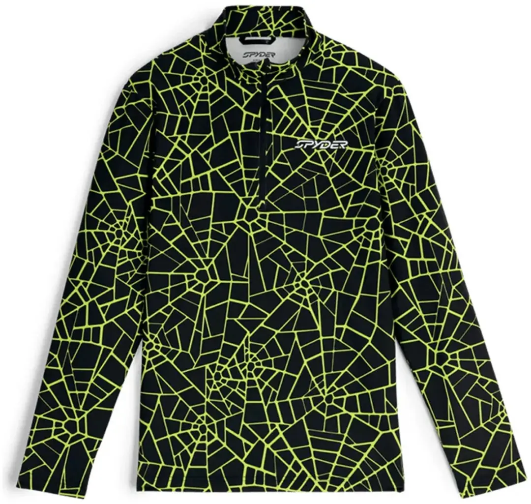 Spyder Podium Sweatshirt Met Halve Rits - Zwart M - afbeelding 4 van 4