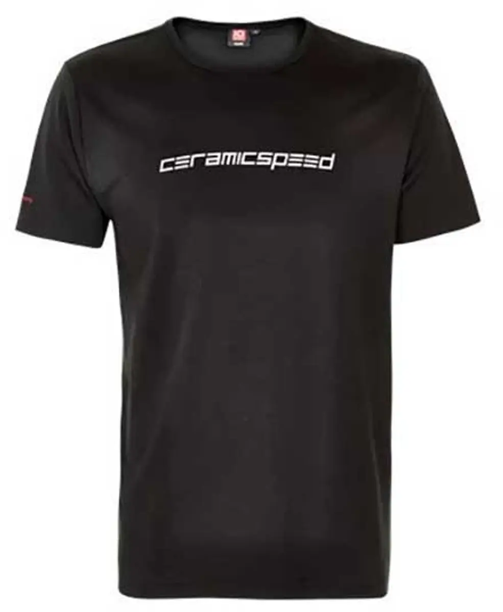 Ceramicspeed Soft Goods T-shirt Met Korte Mouwen Zwart M Man
