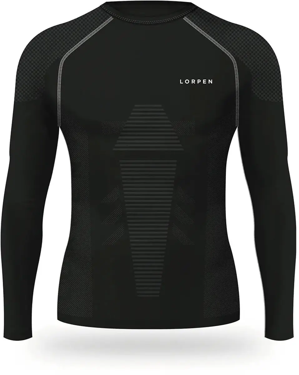 Lorpen Munia Thermoshirt Lange Mouwen - Zwart - XL - afbeelding 5 van 6