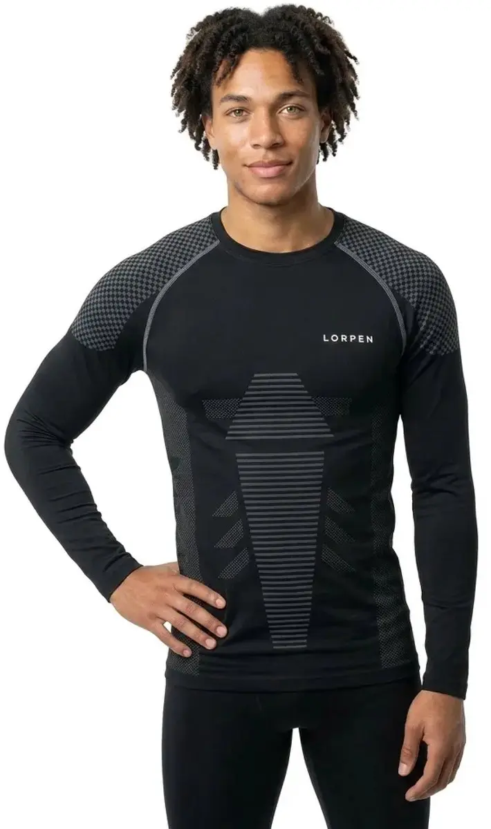 Lorpen Munia Thermoshirt Lange Mouwen - Zwart - XL - afbeelding 4 van 6