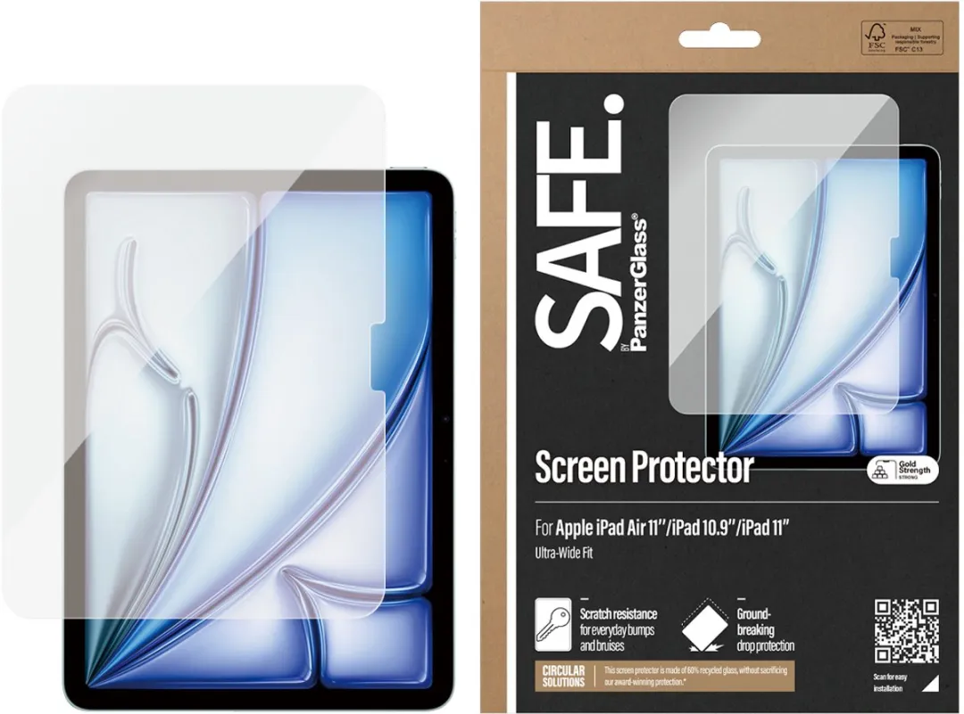 PanzerGlass PG-SAFE95858 Screen Protector - iPad 10.9/Air 11 Transparant