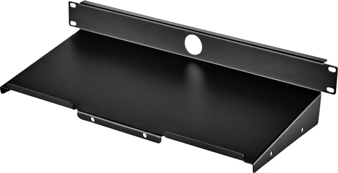 Renkforce RF-3429160 Apparaatbodem 19" - 1 HE - Zwart