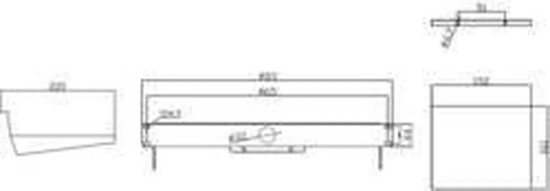 Renkforce RF-3429160 Apparaatbodem 19" - 1 HE - Zwart