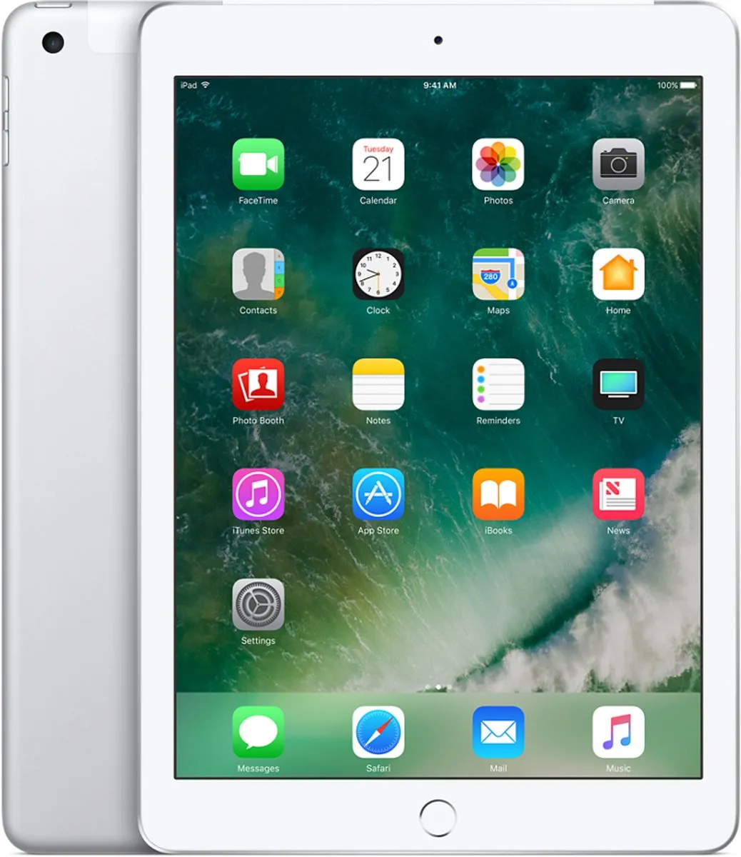 Apple iPad 2017 128GB WiFi+Cellular - 9.7 inch - Zilver