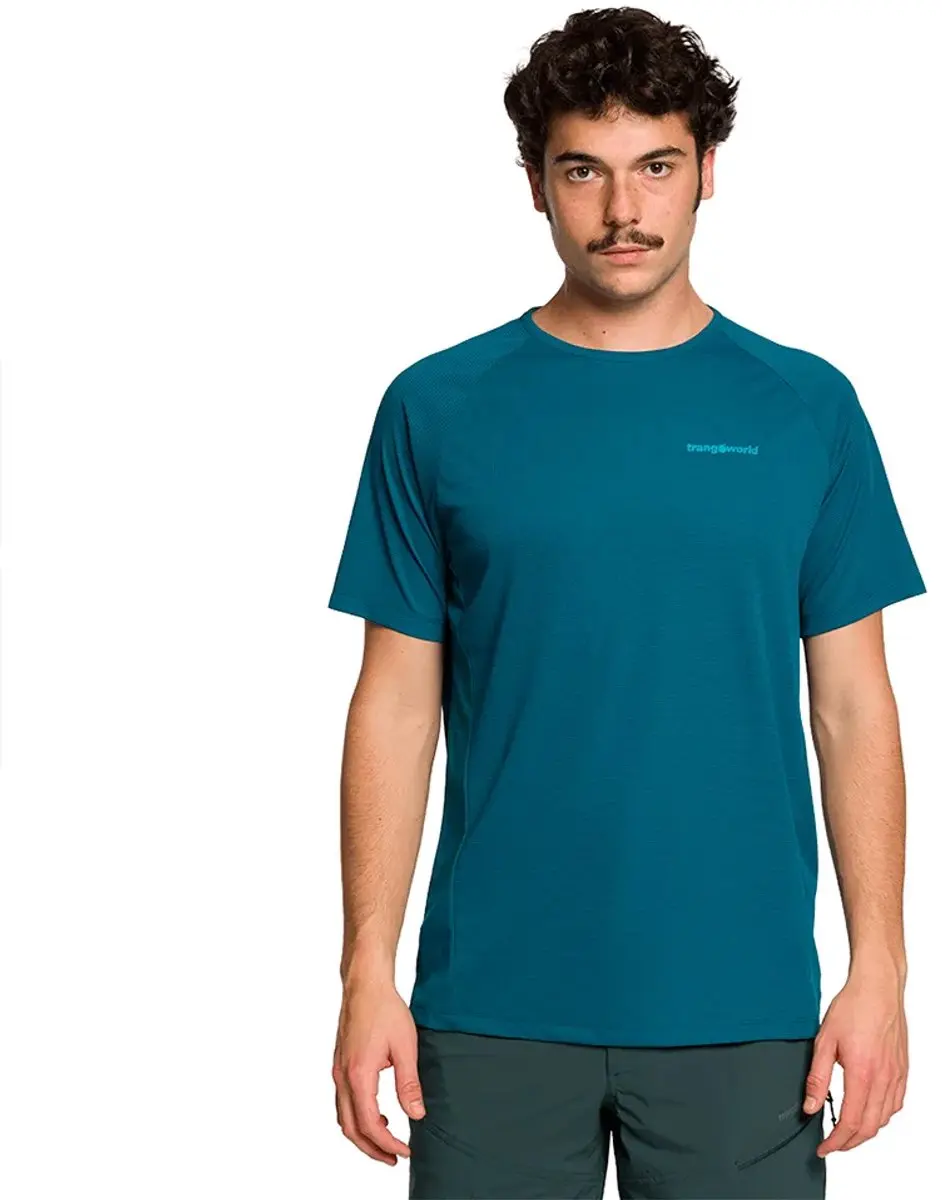 Trangoworld Couvet T-shirt Met Korte Mouwen Blauw L Man