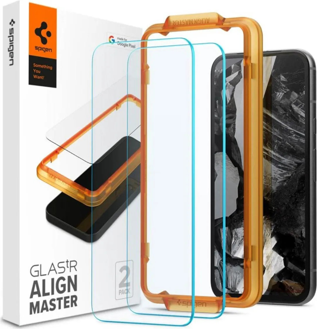 Spigen AlignMaster Google Pixel 8a Tempered Glass 9H