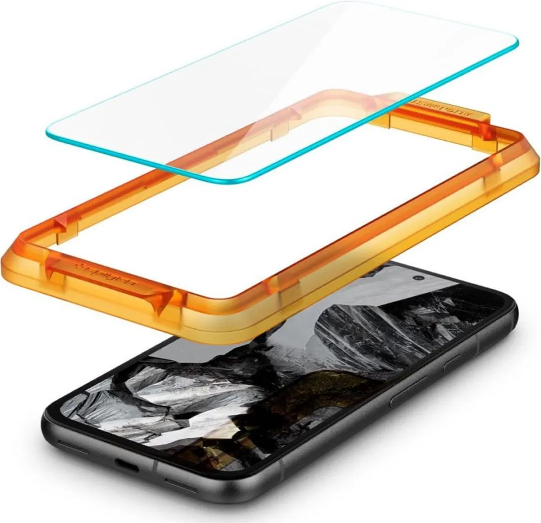 Spigen AlignMaster Google Pixel 8a Tempered Glass 9H - 2 Stuks