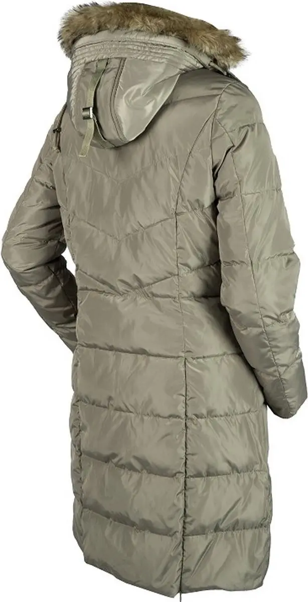 Horka Glacier Damesparka - Khaki - S - afbeelding 6 van 6