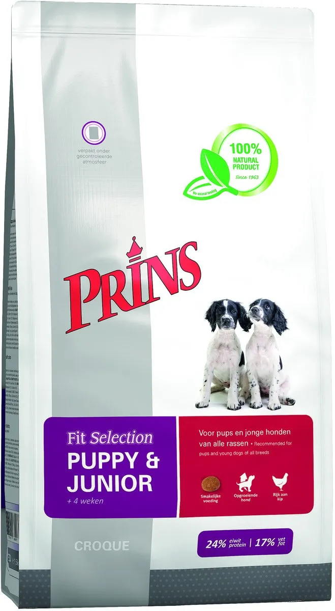 Prins Fit Selection Dog Puppy & Junior 10kg