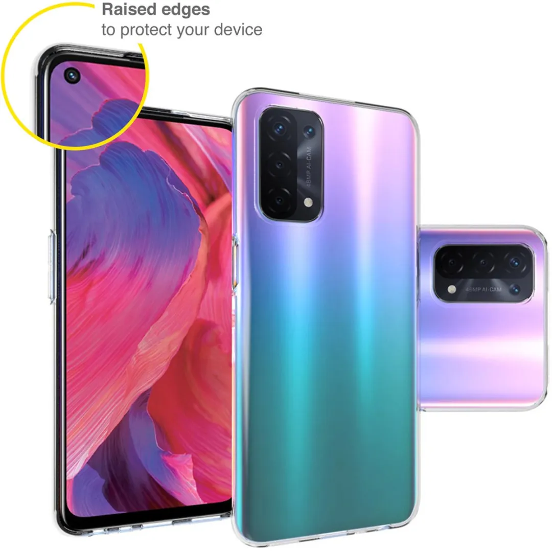 Accezz Hoesje Oppo A54/A74 5G - Transparant