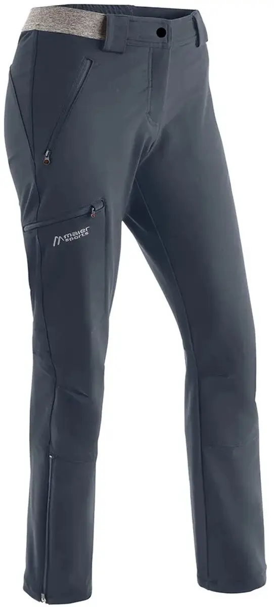 Maier Sports Norit Winter W Broek Blauw L / Short Vrouw