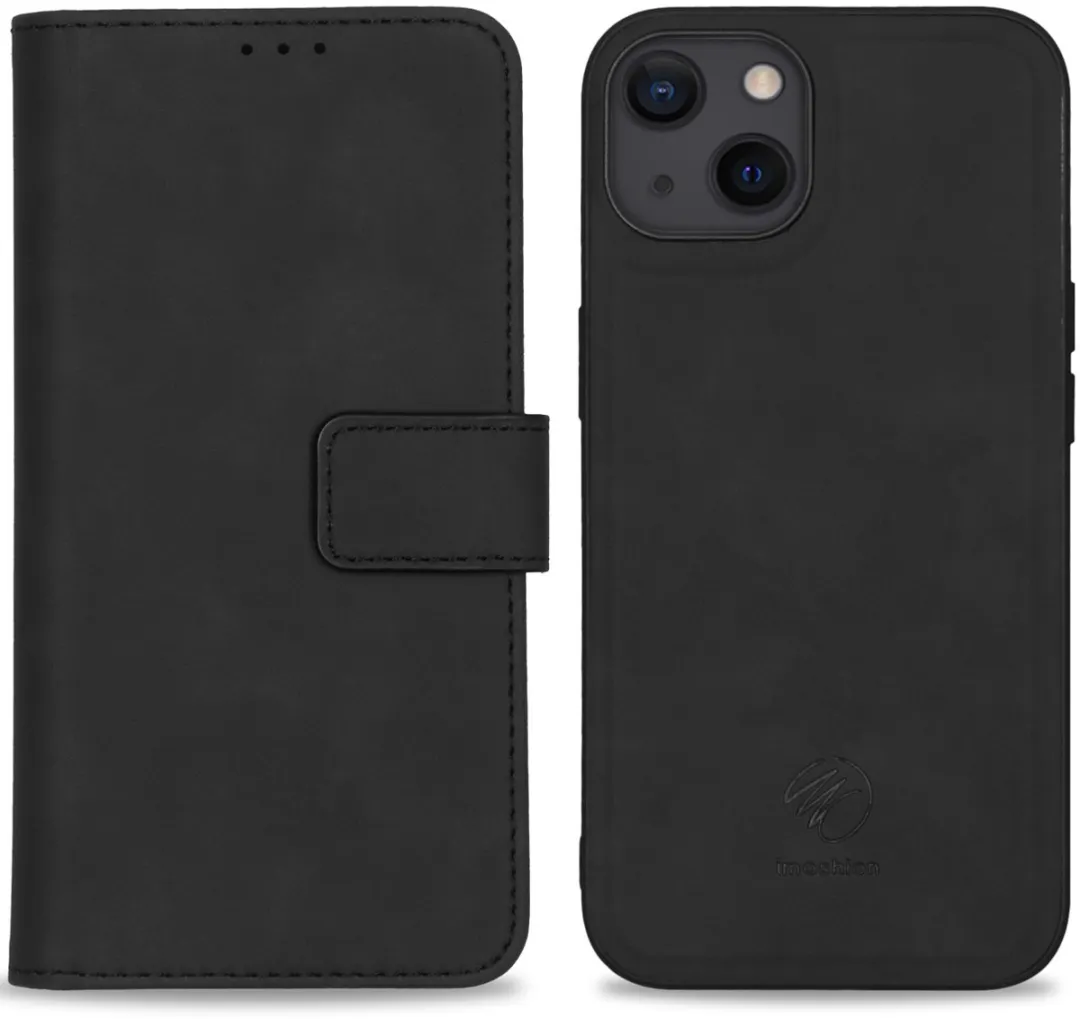 Imoshion Hoesje iPhone 13 2-in-1 Bookcase - 3 Pasjes - Zwart