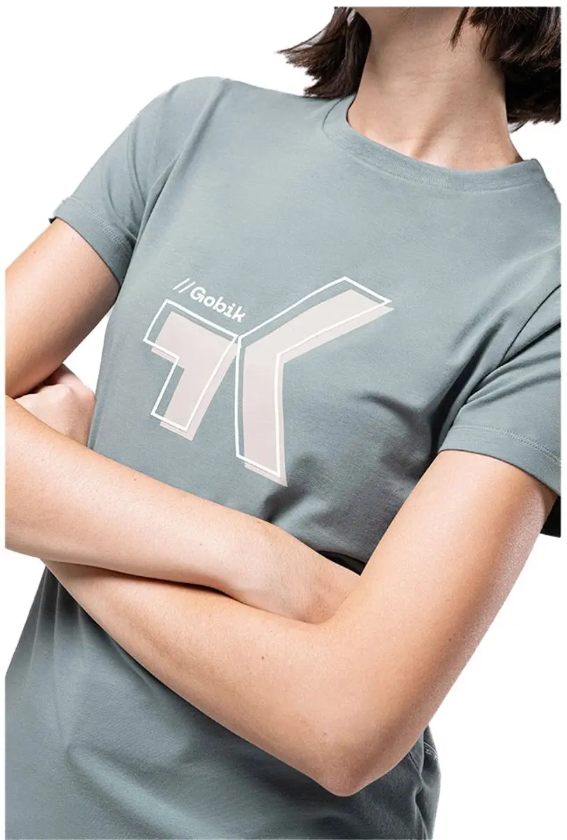 Gobik Rest Shirt Korte Mouw Dames - Trooper - M - afbeelding 2 van 6