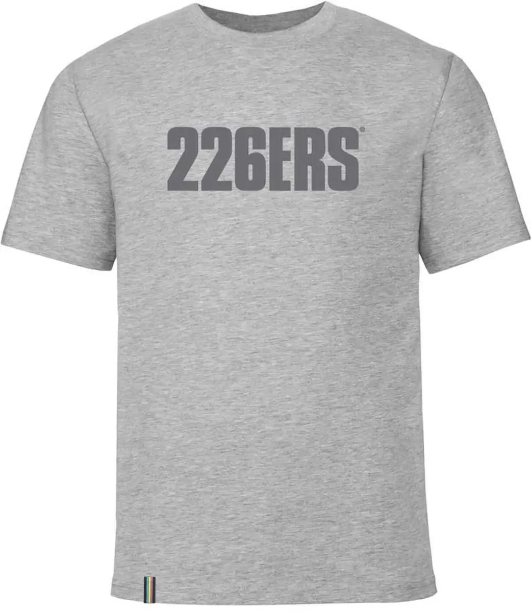 226ers Corporate Big Logo T-shirt Met Korte Mouwen Grijs S