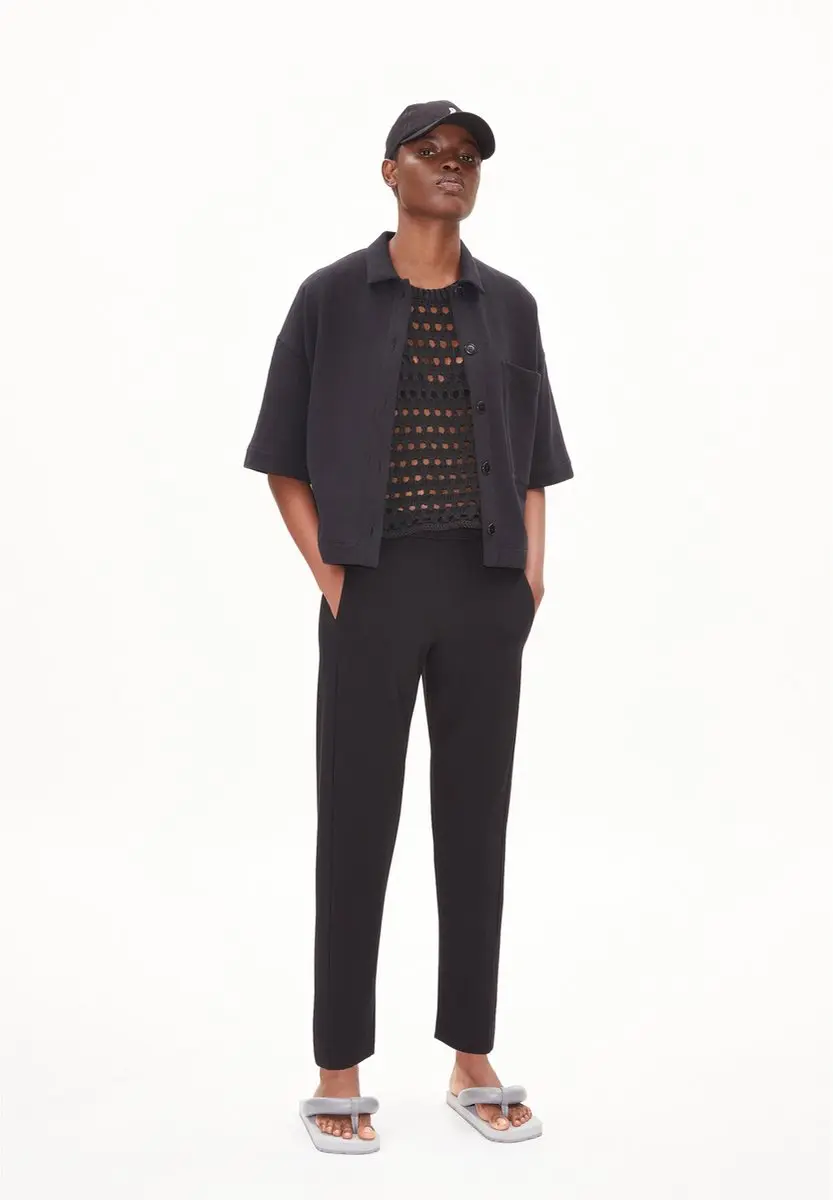 ARMEDANGELS Magdaalena Dames Joggingbroek - Zwart - afbeelding 2 van 4