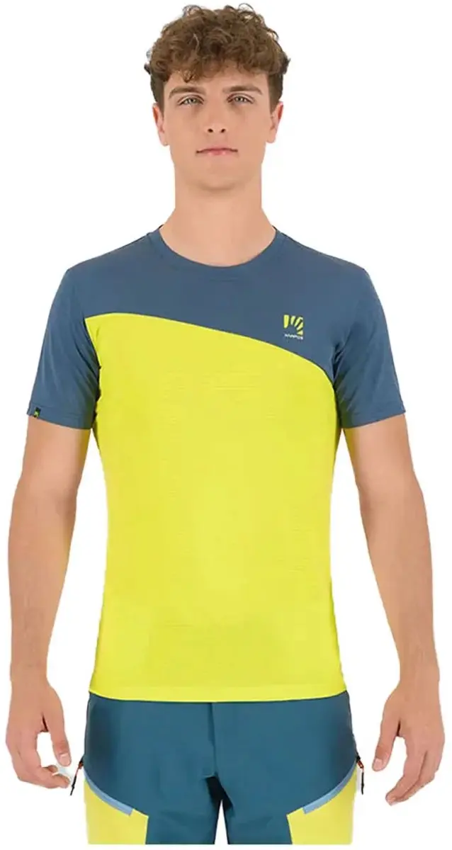 Karpos Averau T-shirt Met Korte Mouwen Geel M Man