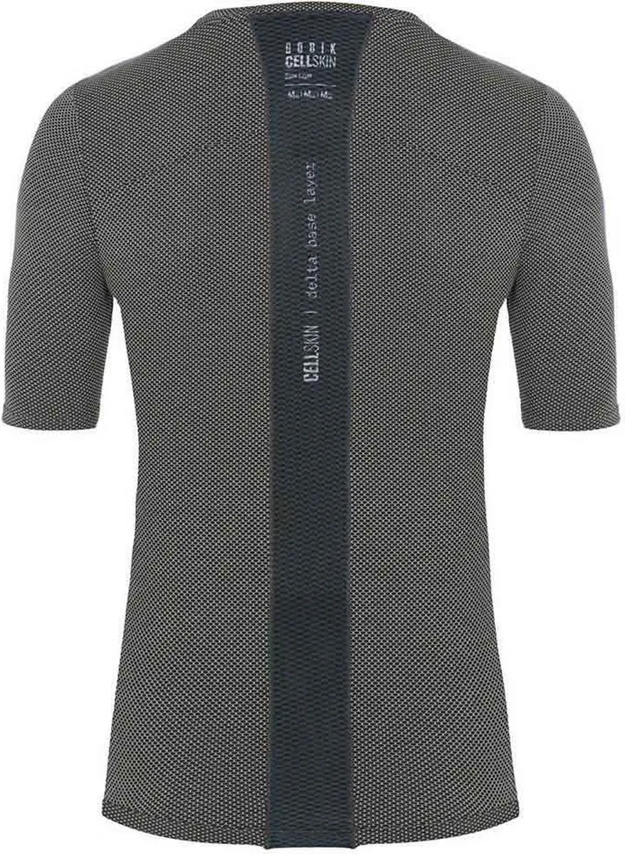Gobik Cell Skin Dames Ondershirt Korte Mouw - Grijs/Zwart - M - afbeelding 2 van 6