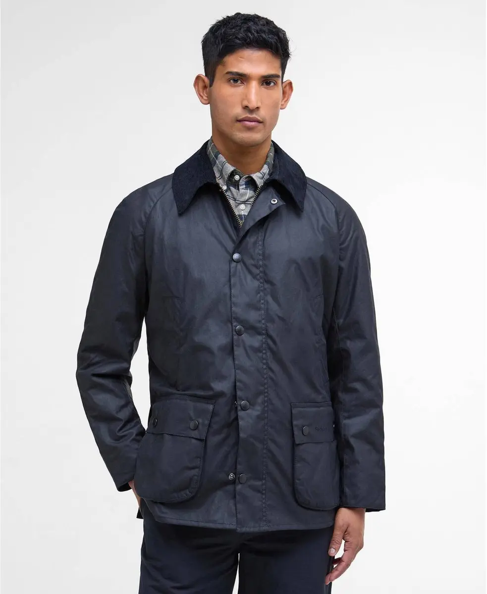Barbour Ashby Wax Jas Navy - Maat XXL - Heren - Wax jassen