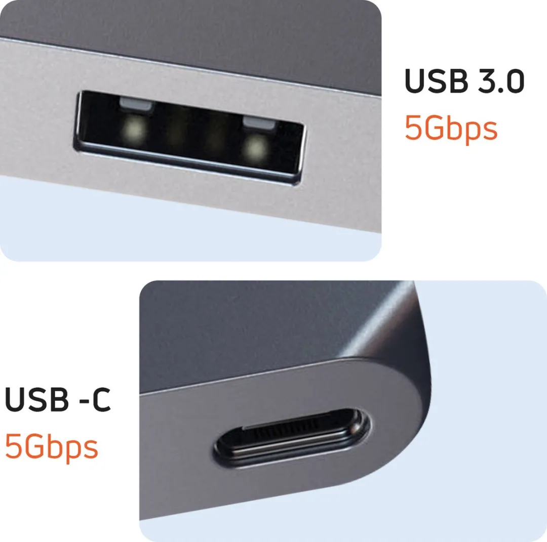Satechi Pro Hub Max ST-UCPHMXM - Grijs