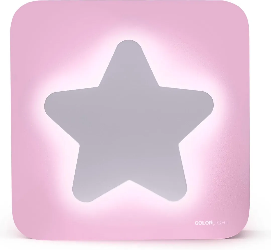Bigben Colorlight Neon CBLNEONOSTARM Bluetooth Speaker - Roze