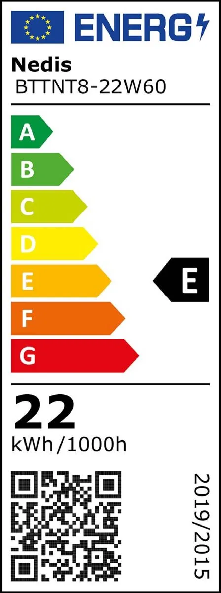 Nedis LED-TL Armatuur 600mm - 2430 Lm 4000K 22W IP65