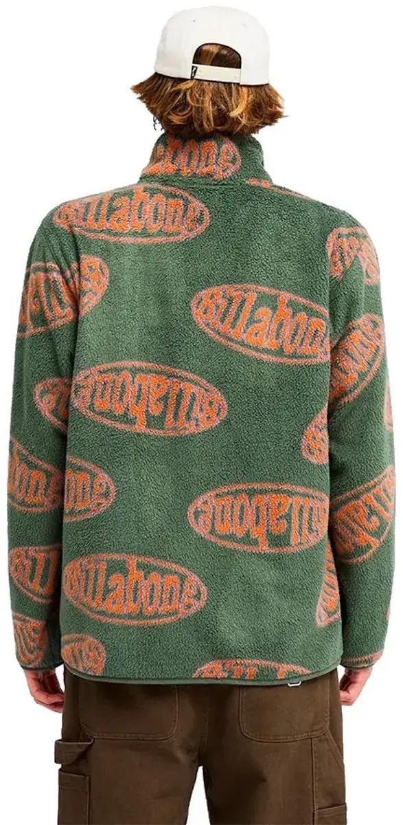 Billabong Cove Full Zip Fleece - Rifle Green - S - afbeelding 2 van 4
