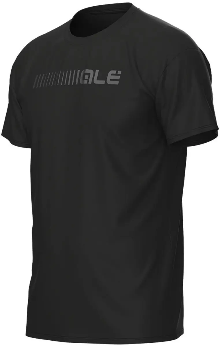 Ale L22327401 T-shirt Met Korte Mouwen Zwart 3XL Man
