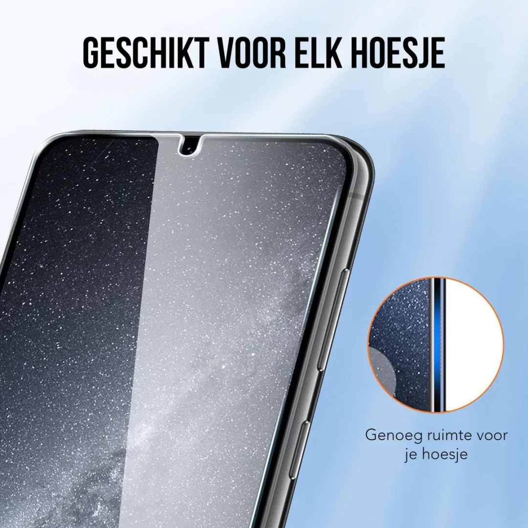 NUVEX Screenprotector Galaxy A15 - 3+3 Stuks - Transparant - afbeelding 6 van 6