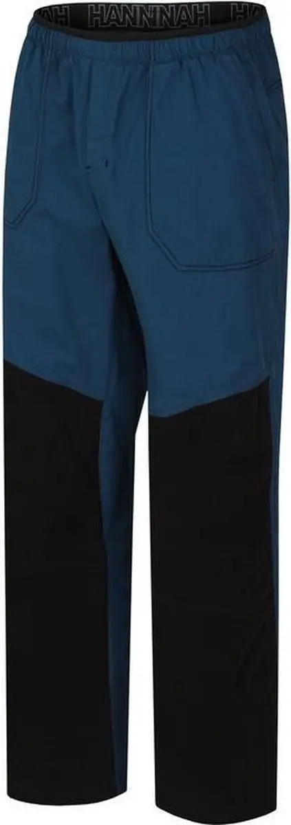 Hannah Vrijetijdsbroek Blog Heren Katoen/polyamide Donkerblauw/zwart Mt S