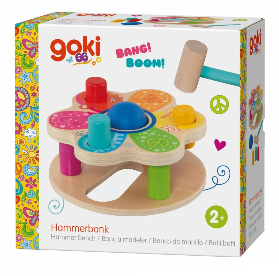 Goki Hammer Bank Multicolor