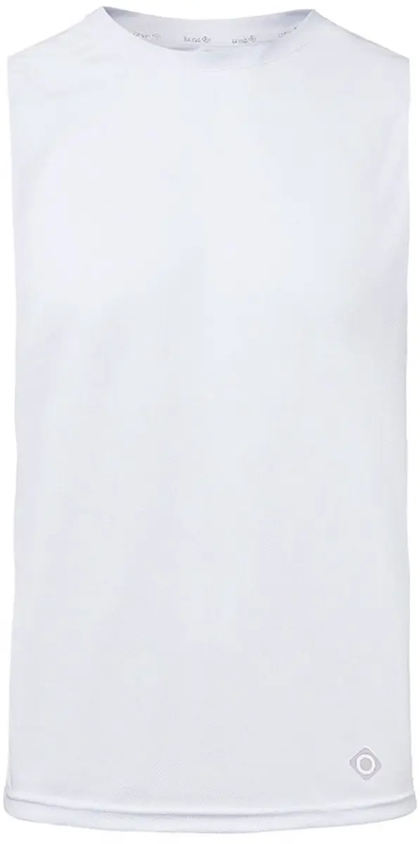 Izas Laredo M Tt Mouwloos T-shirt Wit L Man