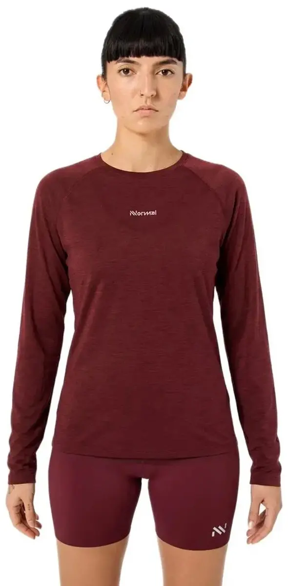 NNormal Merino T-shirt Lange Mouw Dames