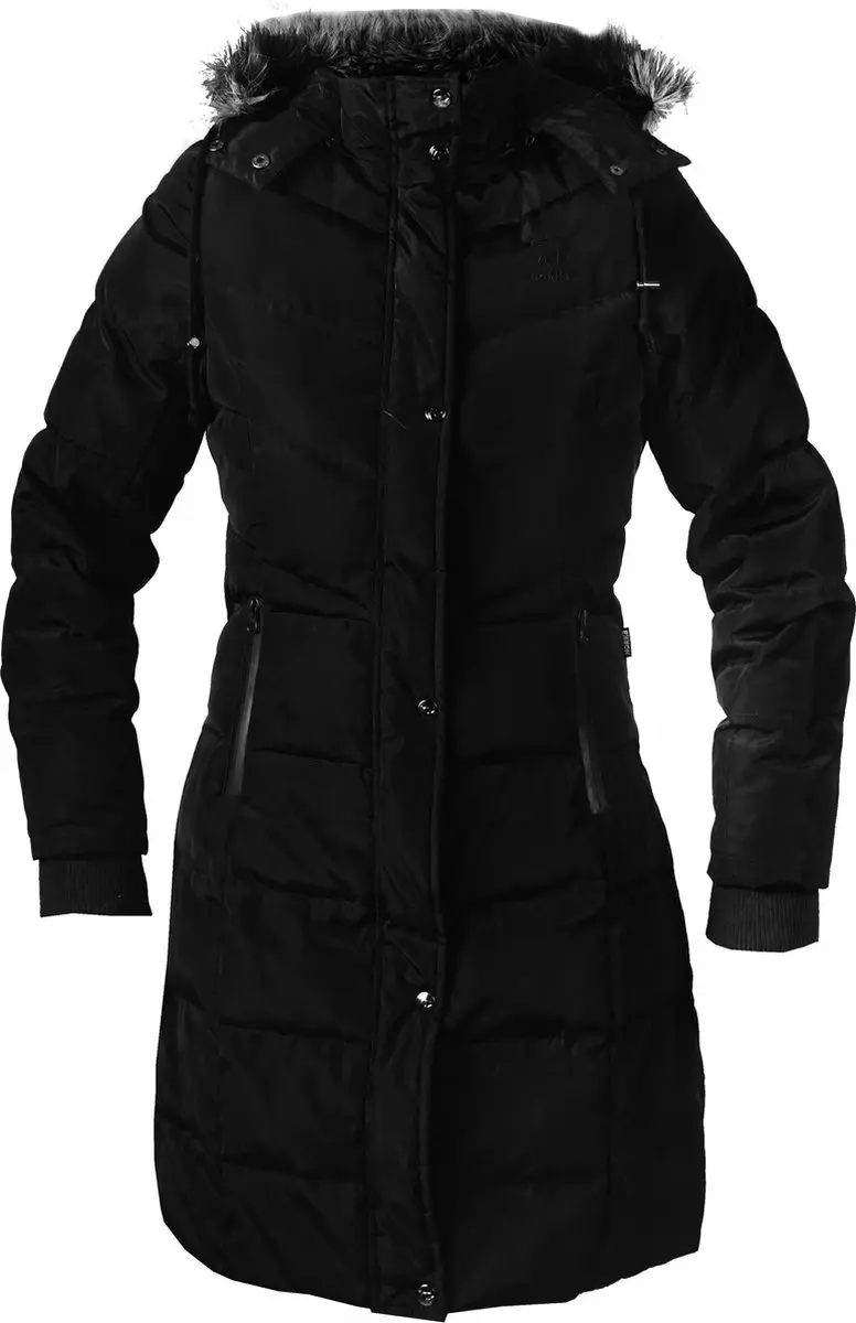 Horka Winterjas Glacier Dames Zwart Maat Xs