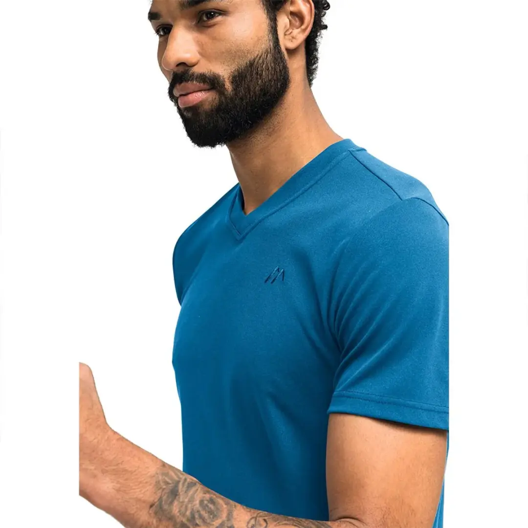 Maier Sports Wali T-shirt Korte Mouwen - Imperial Blue - 3XL - afbeelding 3 van 3