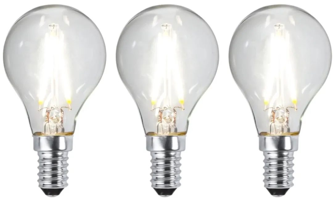 Star Trading Kogellamp E14 2.3W Koel Wit 3 Stuks