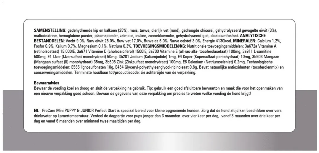 Prins ProCare Mini Puppy & Junior 3kg - afbeelding 6 van 6