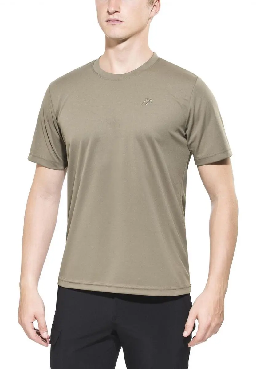 Maier Sports Walter T-shirt Heren - Beige - M - afbeelding 2 van 6