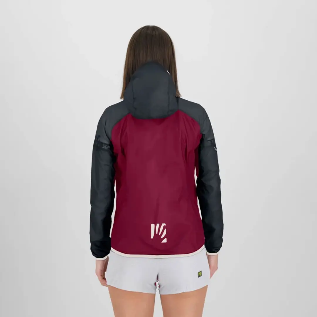 Karpos Lavaredo Windjack Dames - Beet Red/Vulcan - M - afbeelding 2 van 2