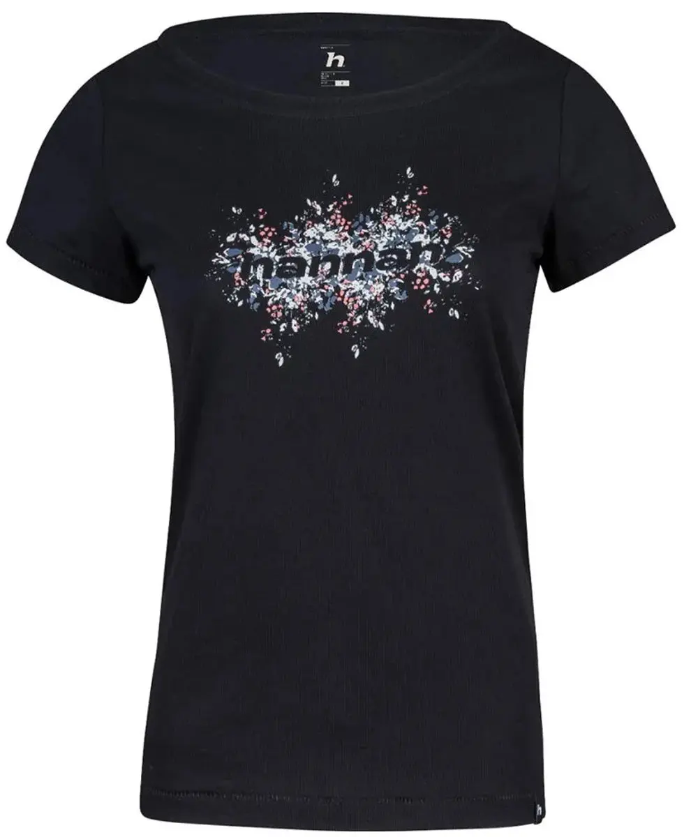 Hannah Raga T-shirt Met Korte Mouwen Zwart 38 Vrouw