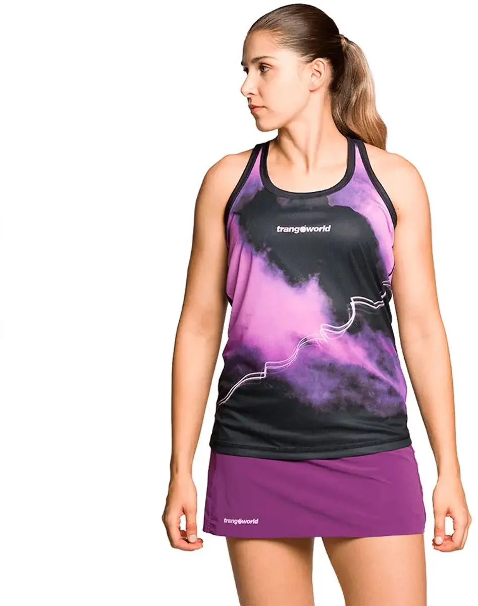 Trangoworld Gaube Mouwloos T-shirt Zwart M Vrouw