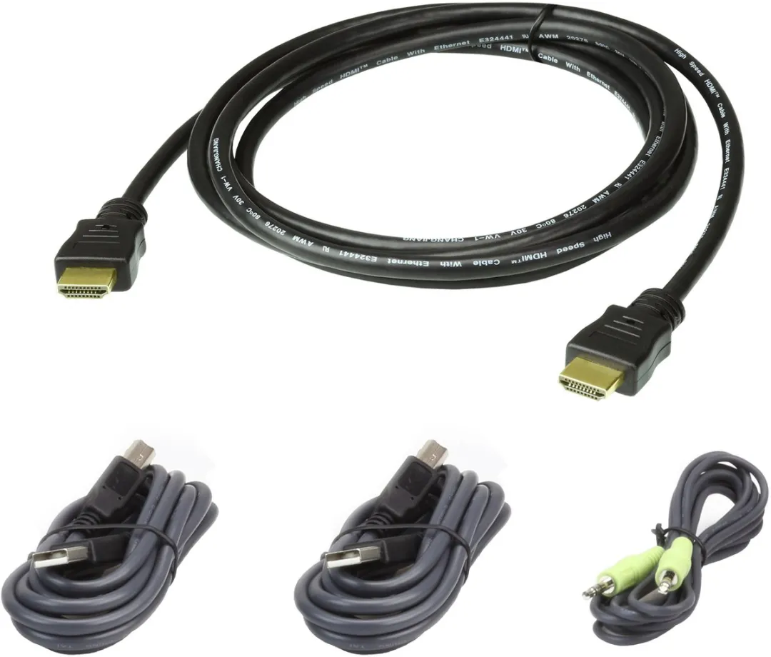 Aten 2L-7D02UHX4 USB HDMI Secure KVM Kabelset