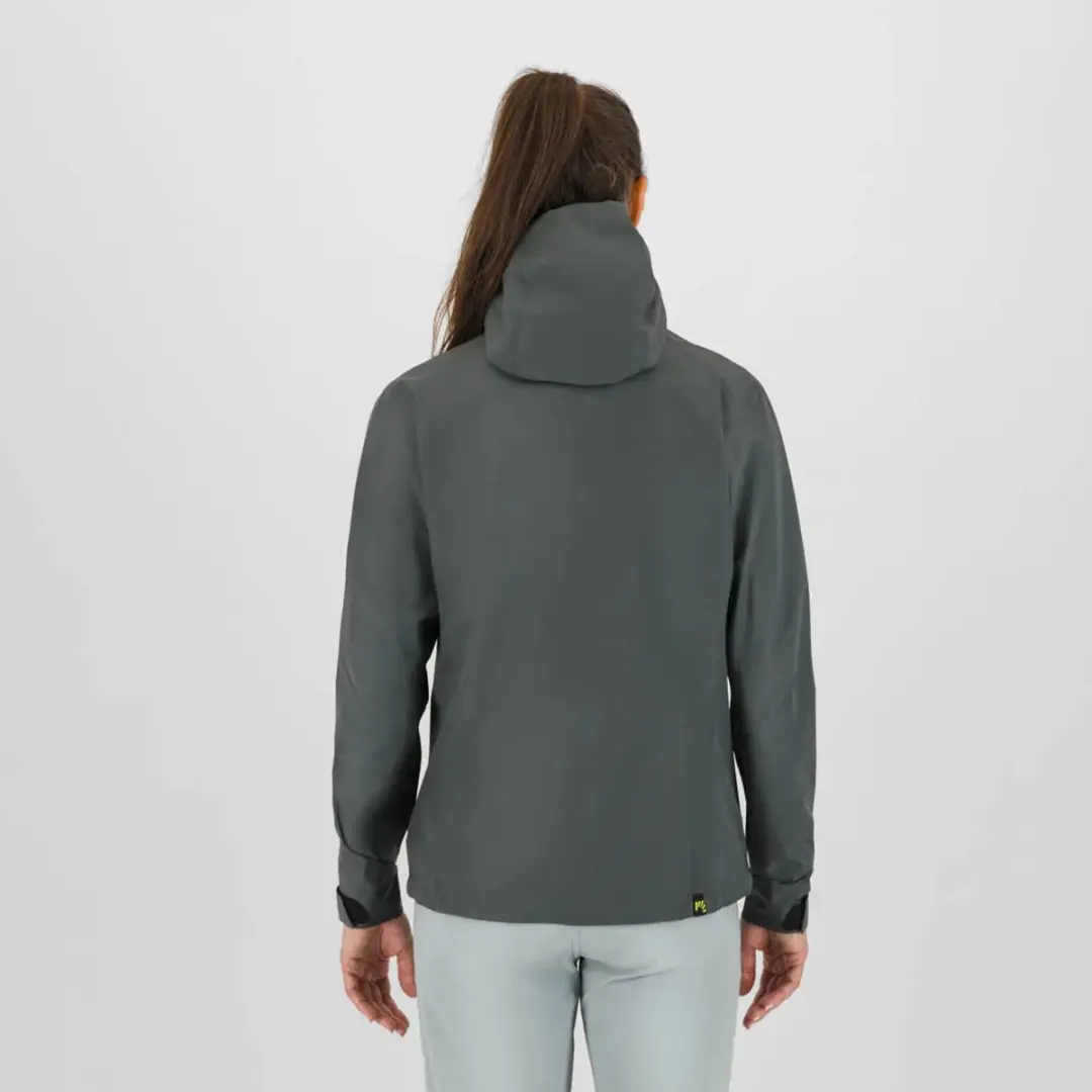 Karpos Pluvia Dames Wandeljack - Castor Gray - M - afbeelding 2 van 6