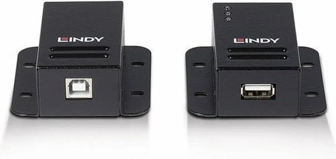 LINDY USB 2.0 Cat.5 Extender With Power Over - USB-uitbreider - USB 2.0 - maximaal 50 m