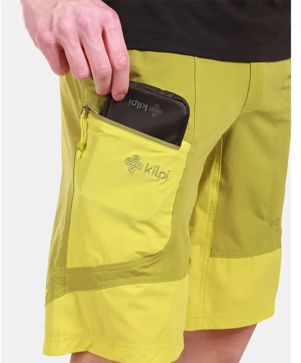 Kilpi Bready Korte Broek Geel L Man - afbeelding 3 van 5