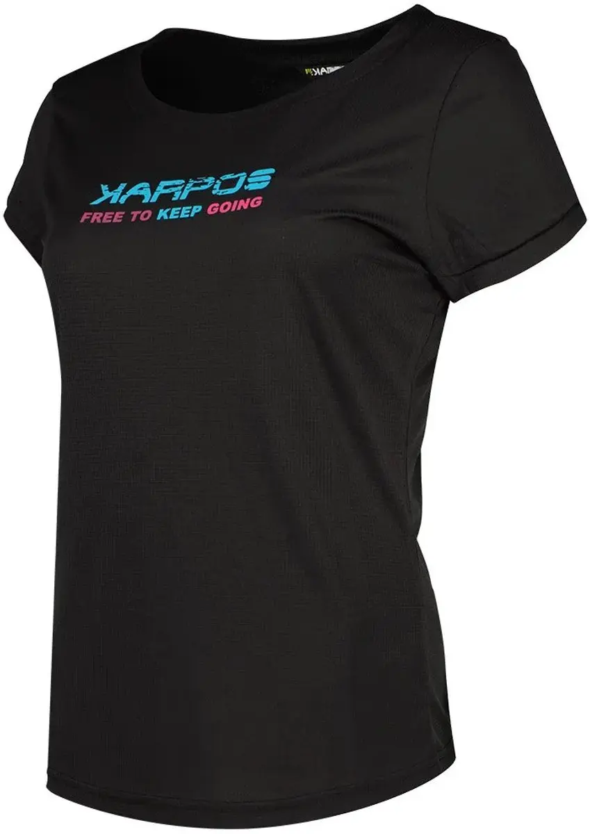 Karpos Val Federia Dames T-shirt - Zwart - afbeelding 3 van 4