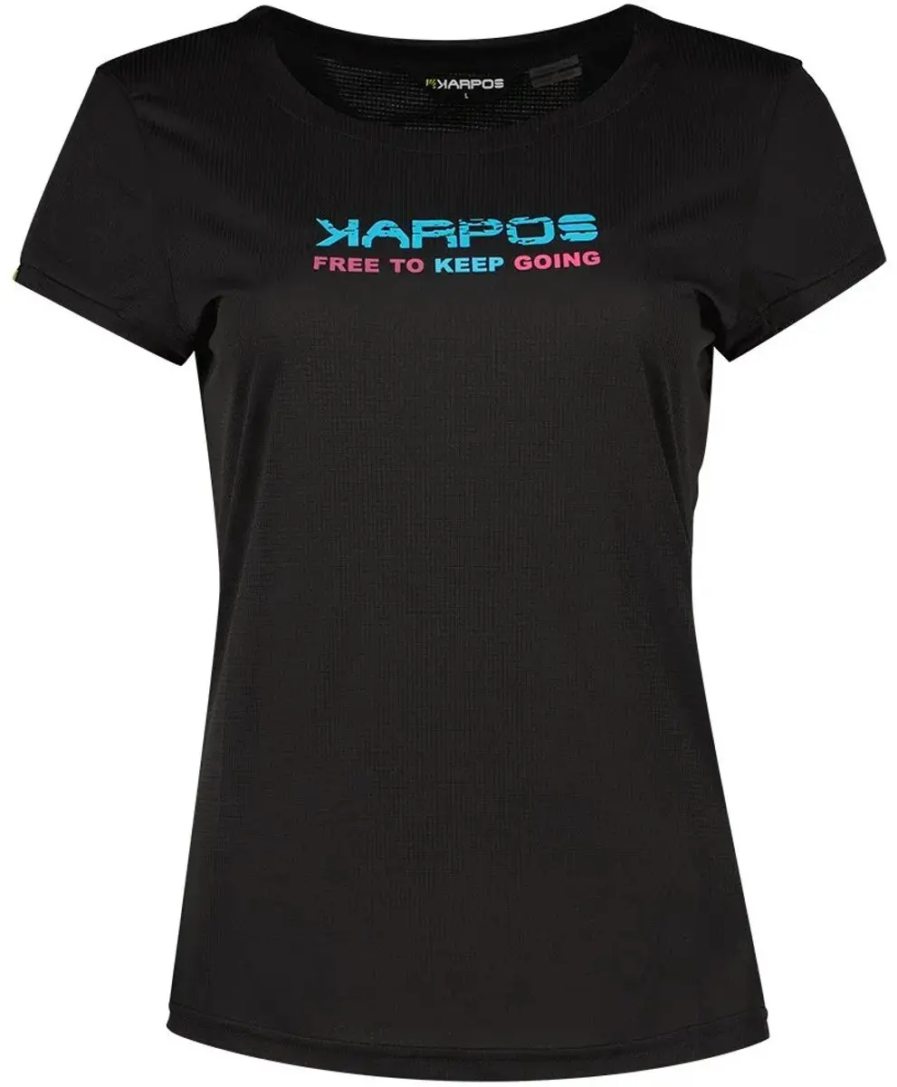 Karpos Val Federia Dames T-shirt - Zwart - afbeelding 2 van 4