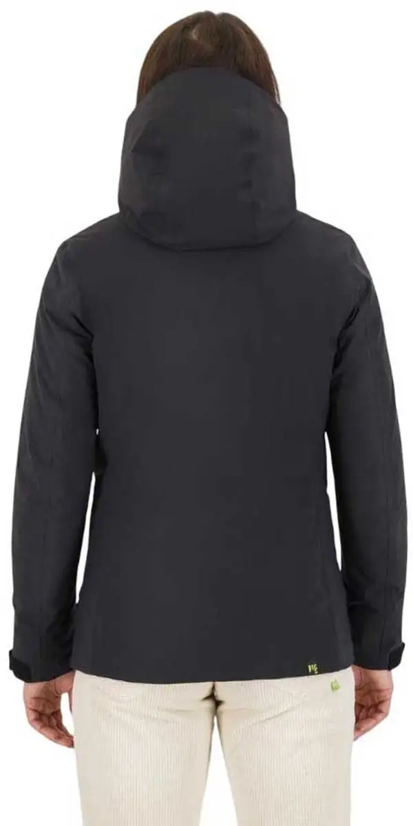 Karpos Vajolet Damesjack met Capuchon - Zwart - M - afbeelding 2 van 6