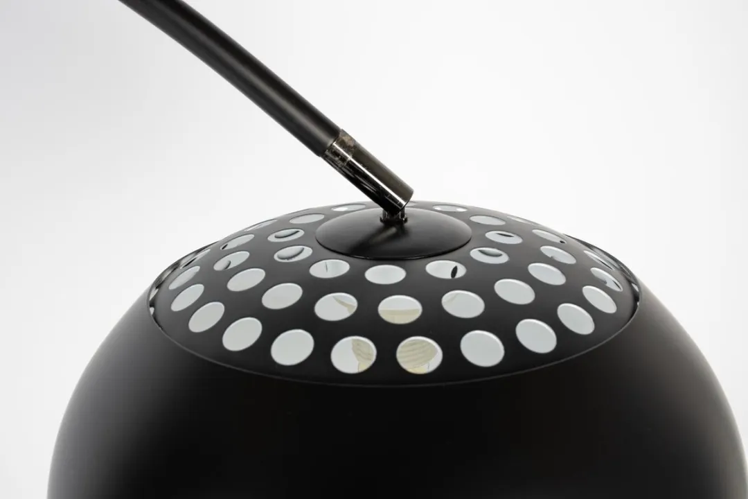 Zuiver Metal Bow Vloerlamp - Zwart