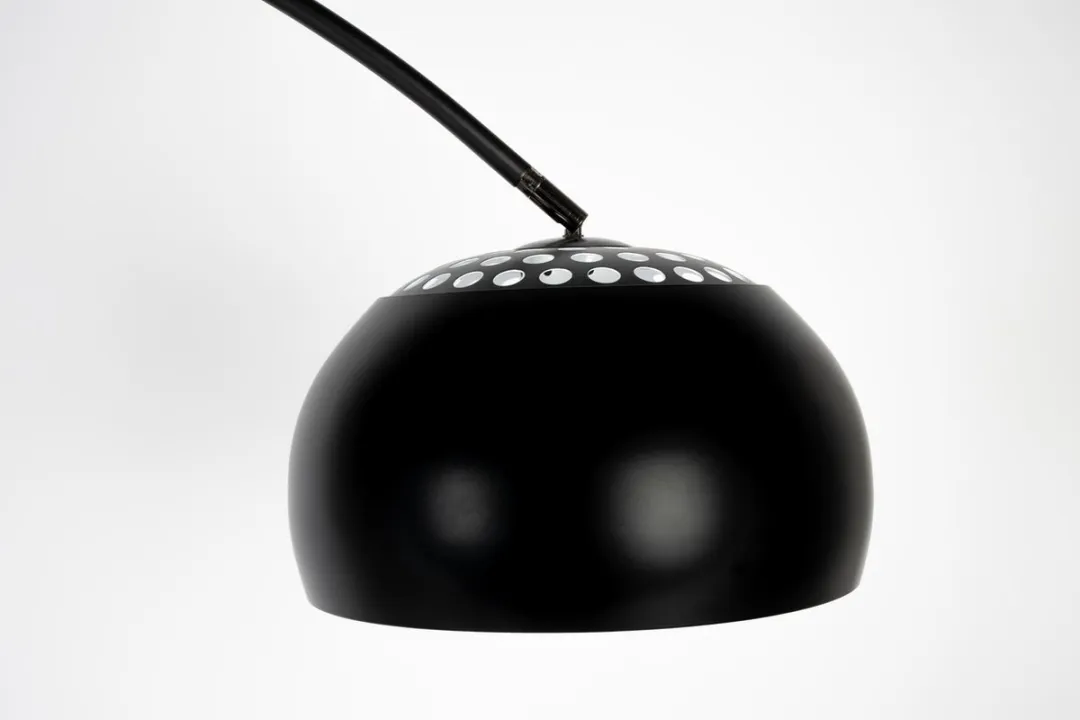 Zuiver Metal Bow Vloerlamp - Zwart