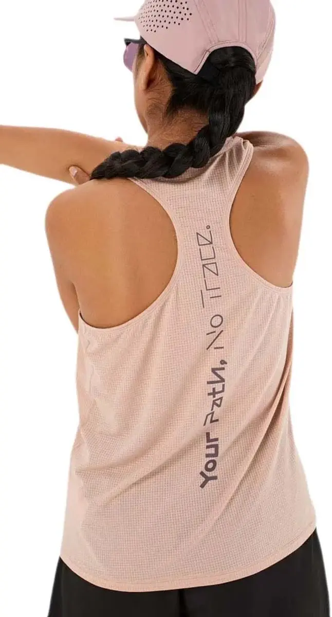 NNormal Race Mouwloos T-shirt Dames - Dusty Pink - afbeelding 2 van 4